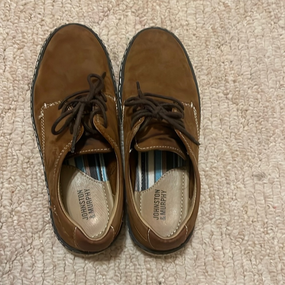 Boys shoes by Johnston and Murphy
